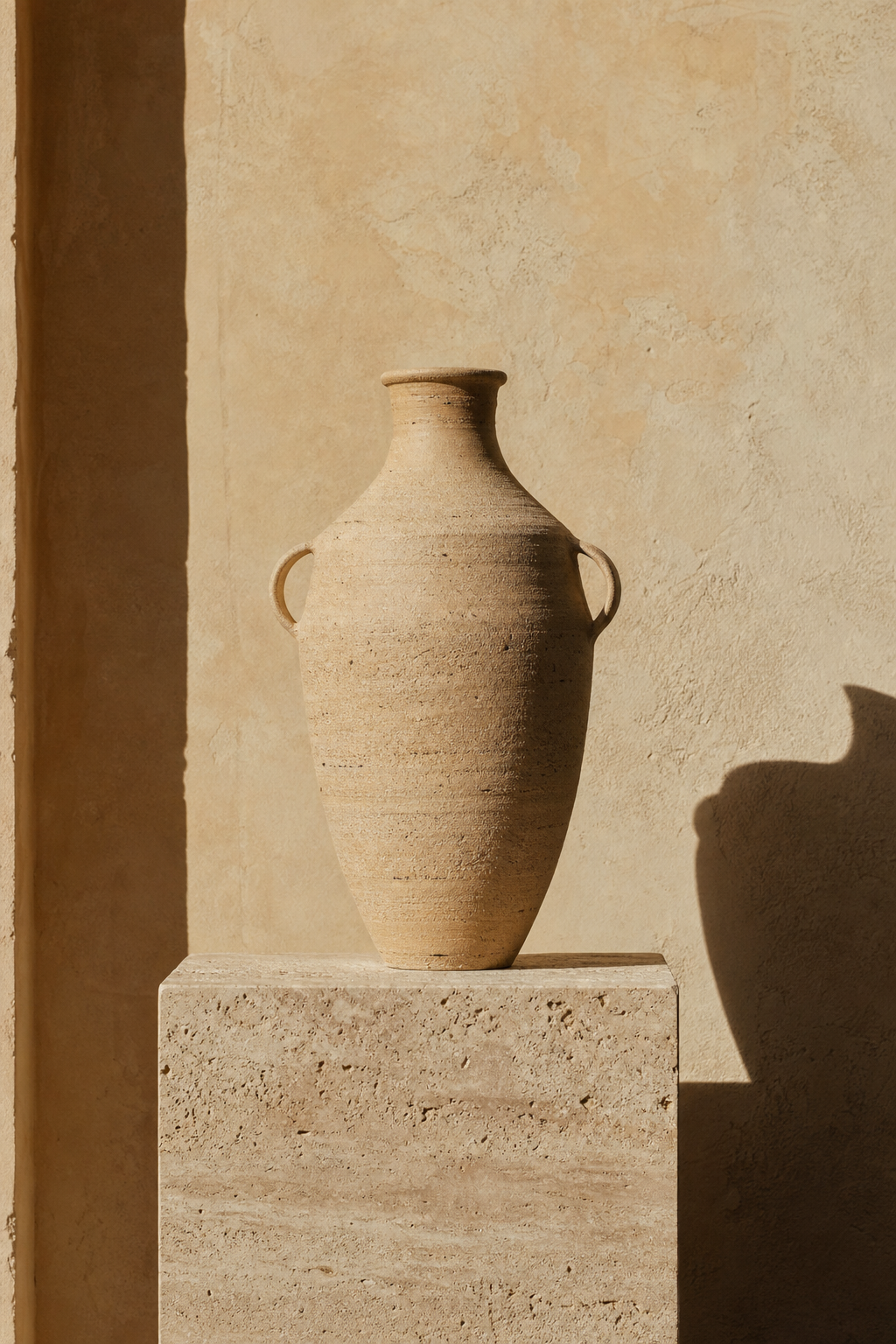 Vessel, unglazed
